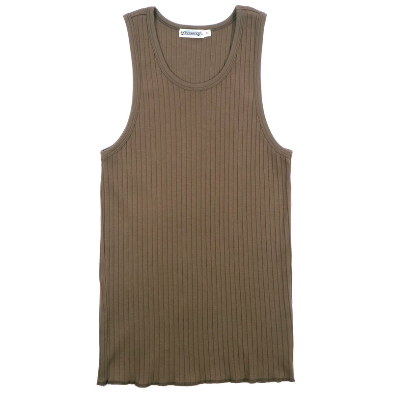 Freenote Cloth Two-Bit Tank - Olive