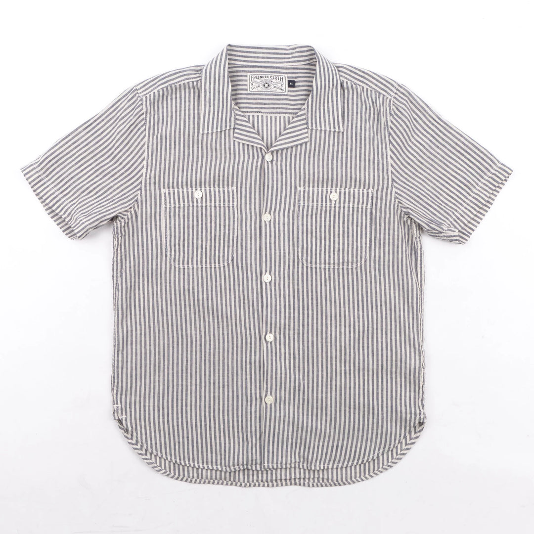 Freenote Cloth Dayton - Blue Stripe