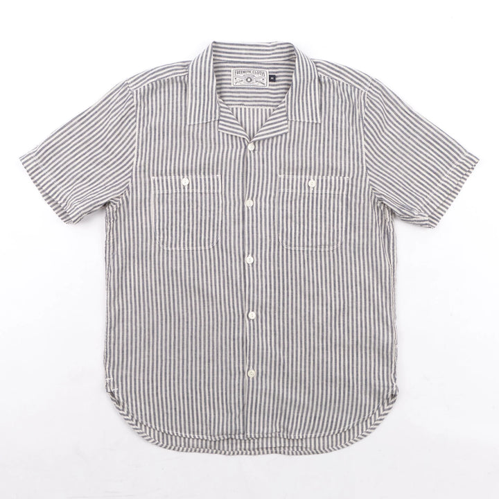 Freenote Cloth Dayton - Blue Stripe