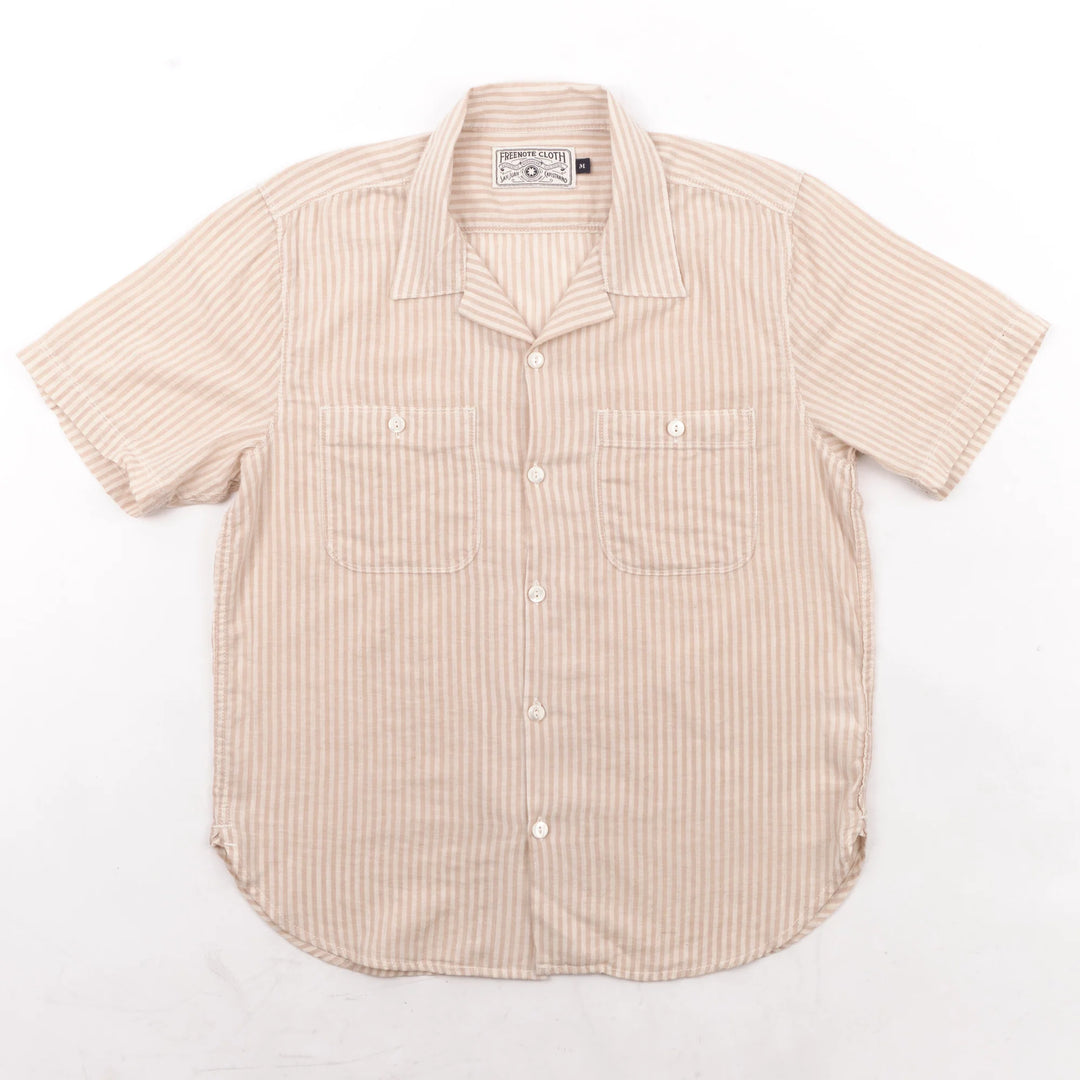 Freenote Cloth Dayton - Tan Stripe