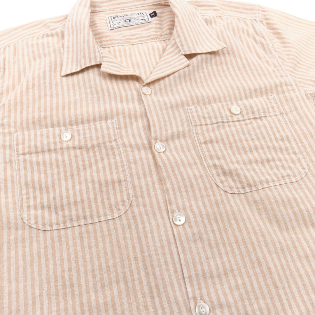 Freenote Cloth Dayton - Tan Stripe