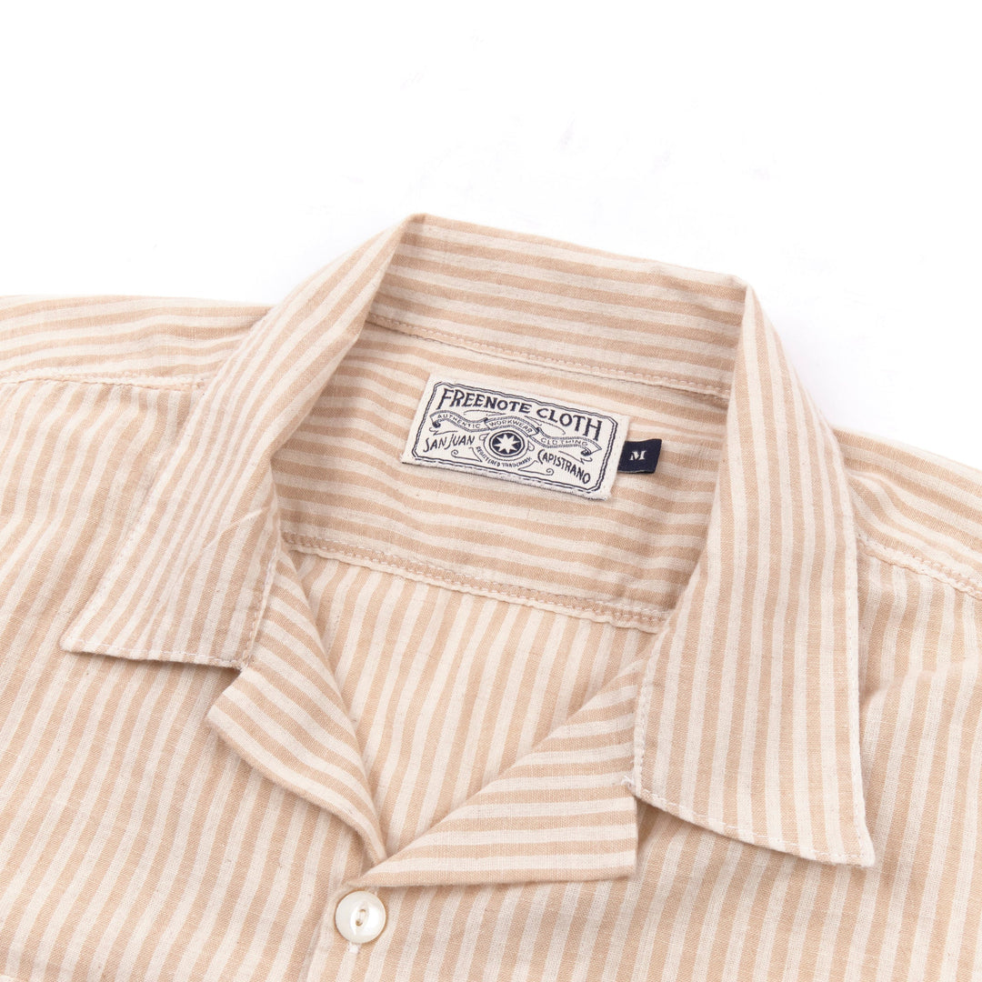 Freenote Cloth Dayton - Tan Stripe