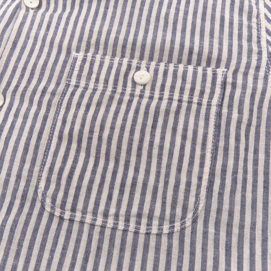 Freenote Cloth Dayton - Blue Stripe