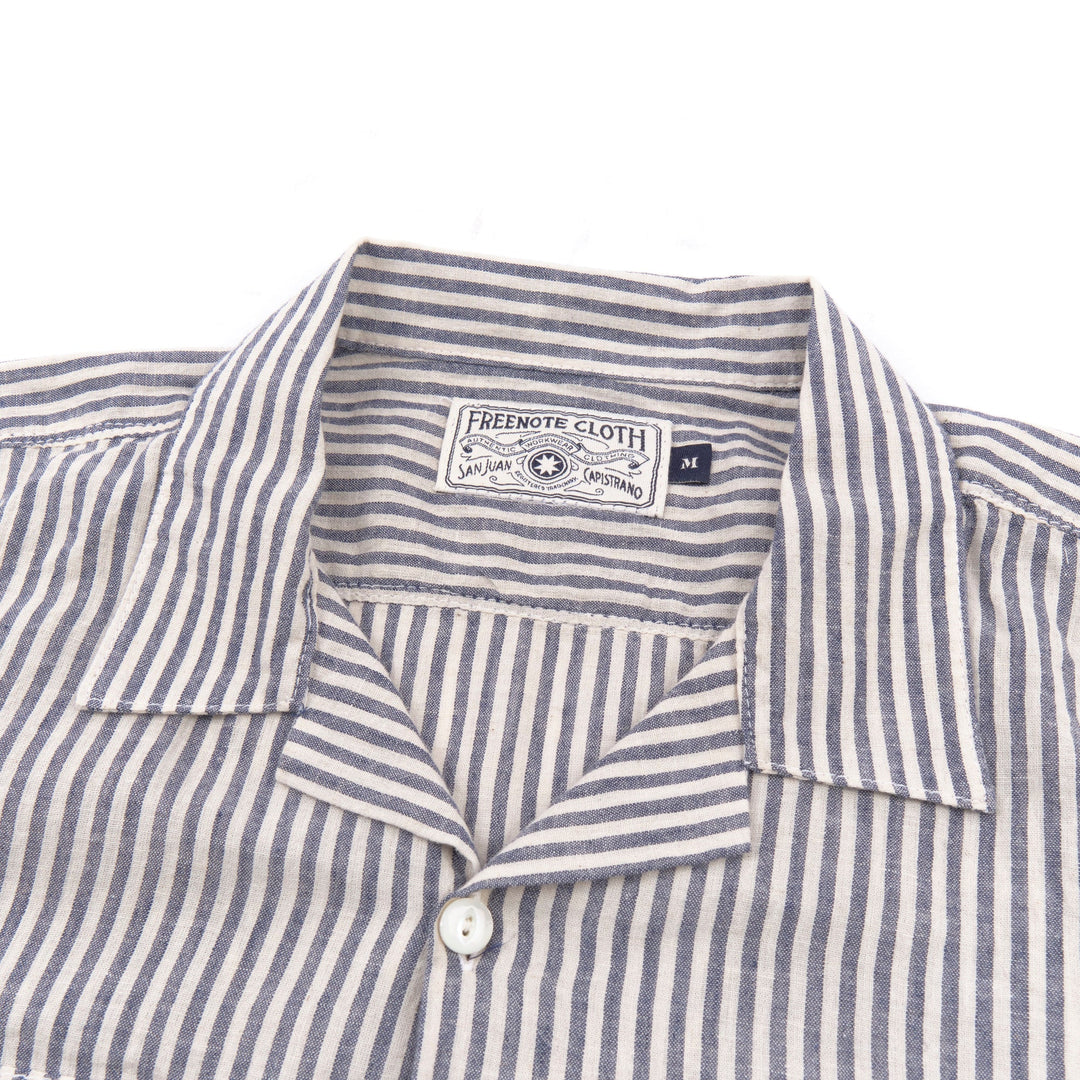 Freenote Cloth Dayton - Blue Stripe