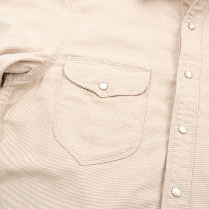 Freenote Cloth - Bodie LS Cream Twill