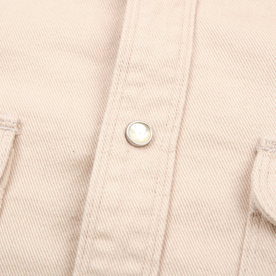 Freenote Cloth - Bodie LS Cream Twill