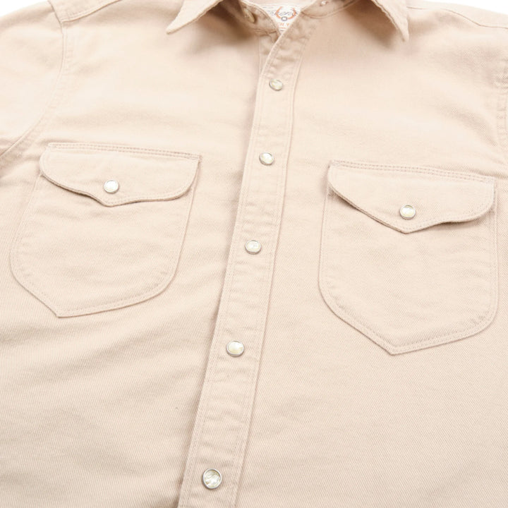 Freenote Cloth - Bodie LS Cream Twill