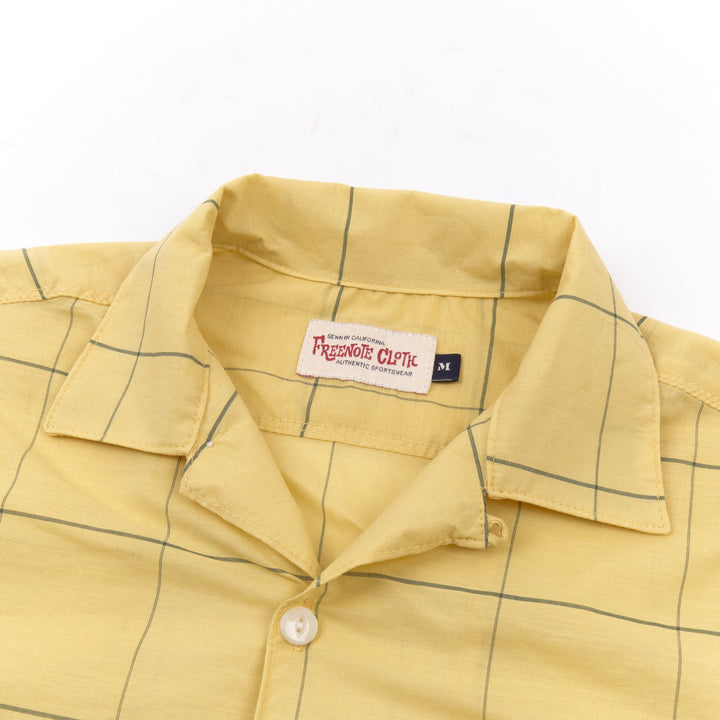 Freenote Cloth Dean Double Pocket - Yellow Check