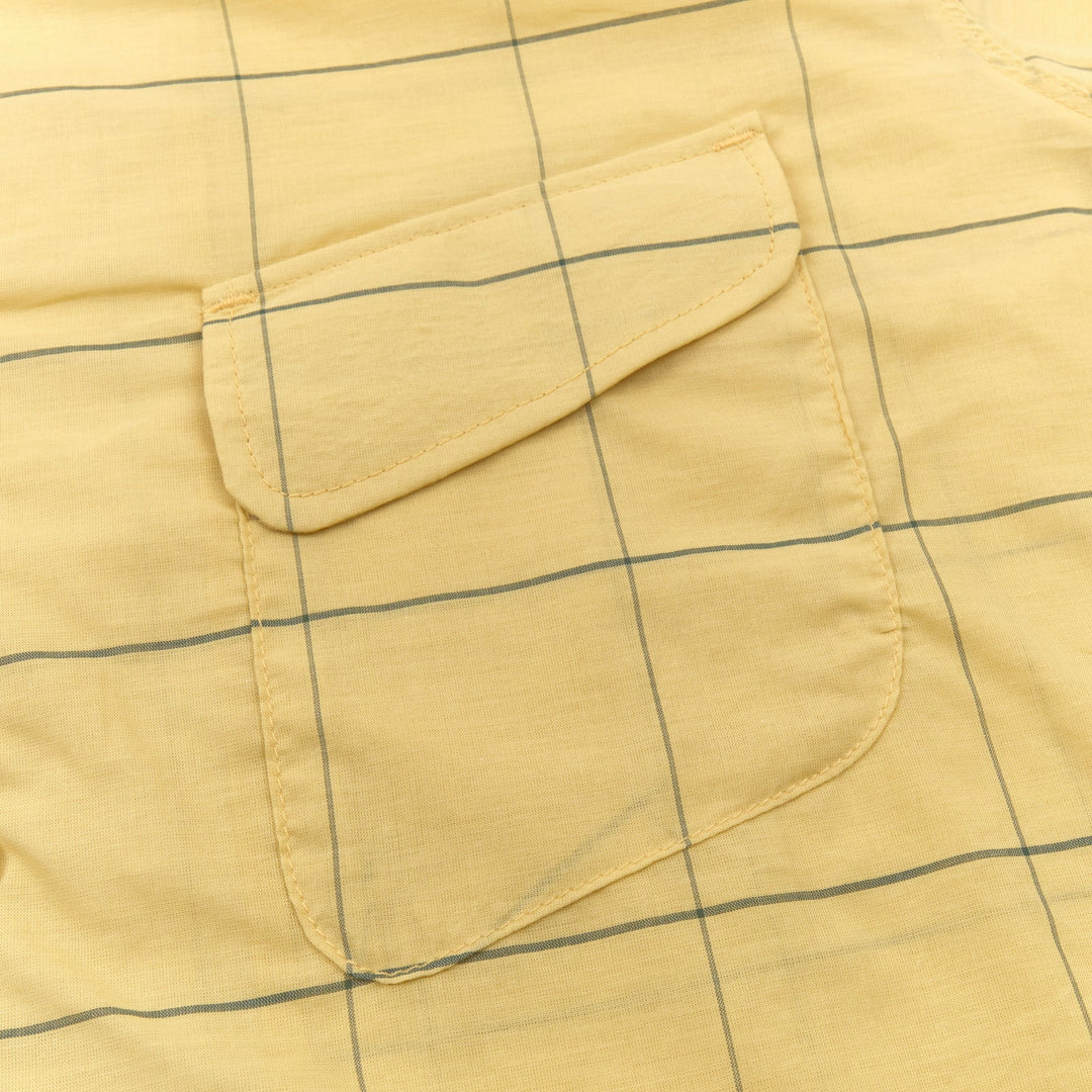 Freenote Cloth Dean Double Pocket - Yellow Check