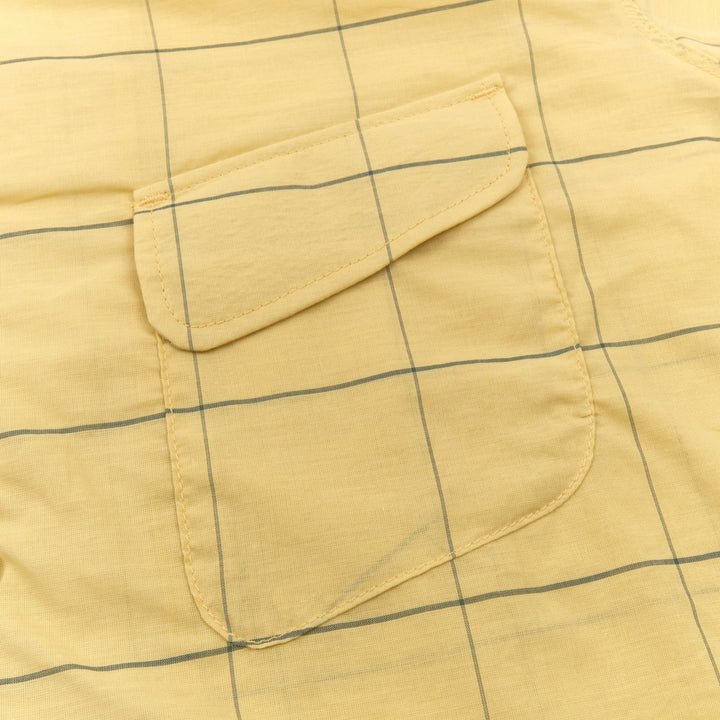 Freenote Cloth Dean Double Pocket - Yellow Check