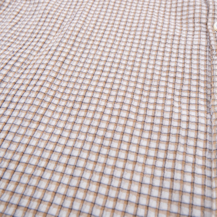 Freenote Cloth Cayucos Seersucker - White Plaid