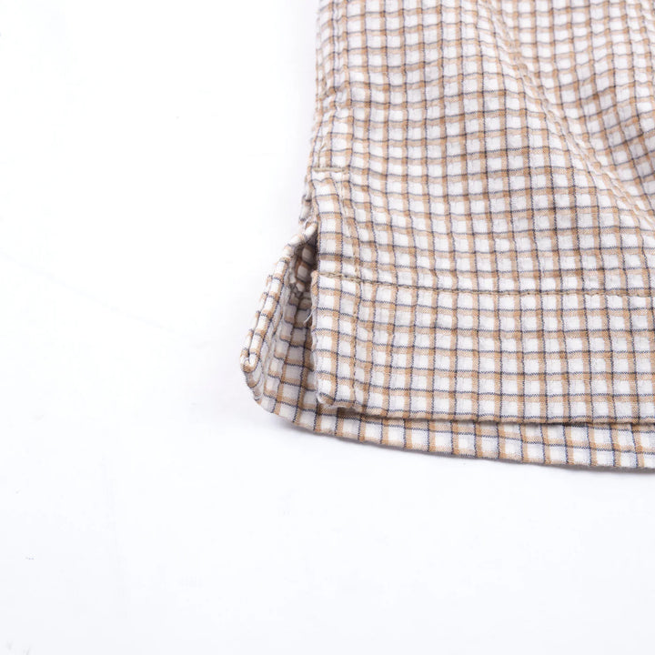 Freenote Cloth Cayucos Seersucker - White Plaid