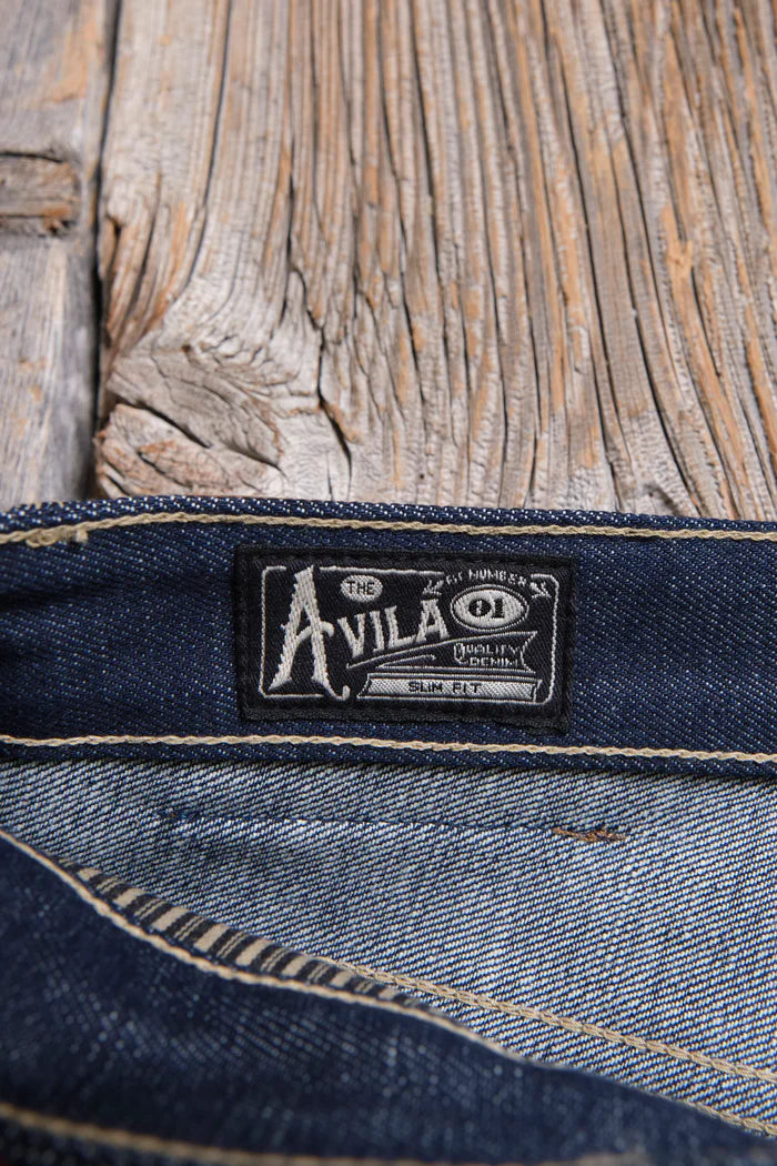Freenote Cloth - Avila Slim Taper 11 Ounce Memphis Blue Denim