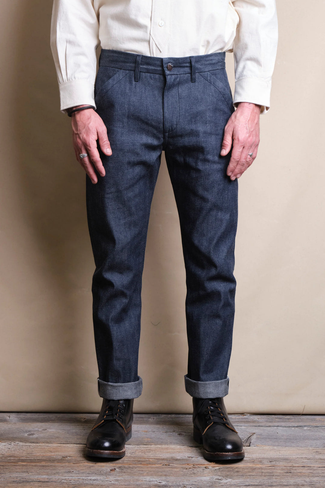 Freenote Cloth Workers Chino Slim Fit 11oz 1900s Denim