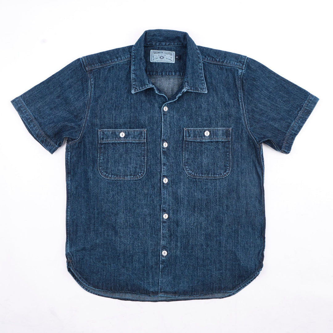 Freenote Cloth - Dayton Indigo Garage Inspired Shirt
