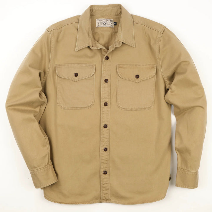 Freenote Cloth Utility Shirt - Khaki