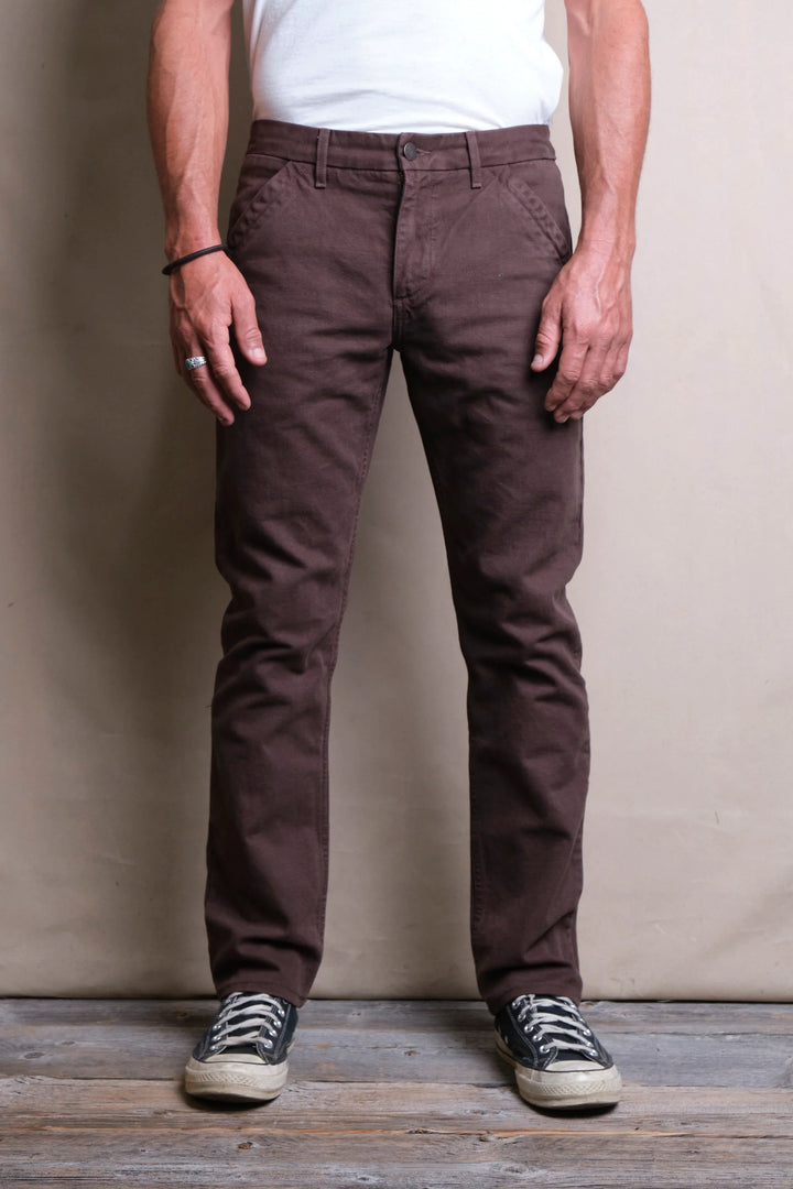 Freenote Cloth Workers Chino Slim Fit 14oz Slub - Bark