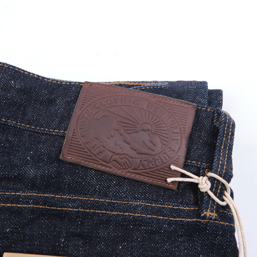 Freenote Cloth x Berkeley Supply 16oz Portola - Rinsed Denim