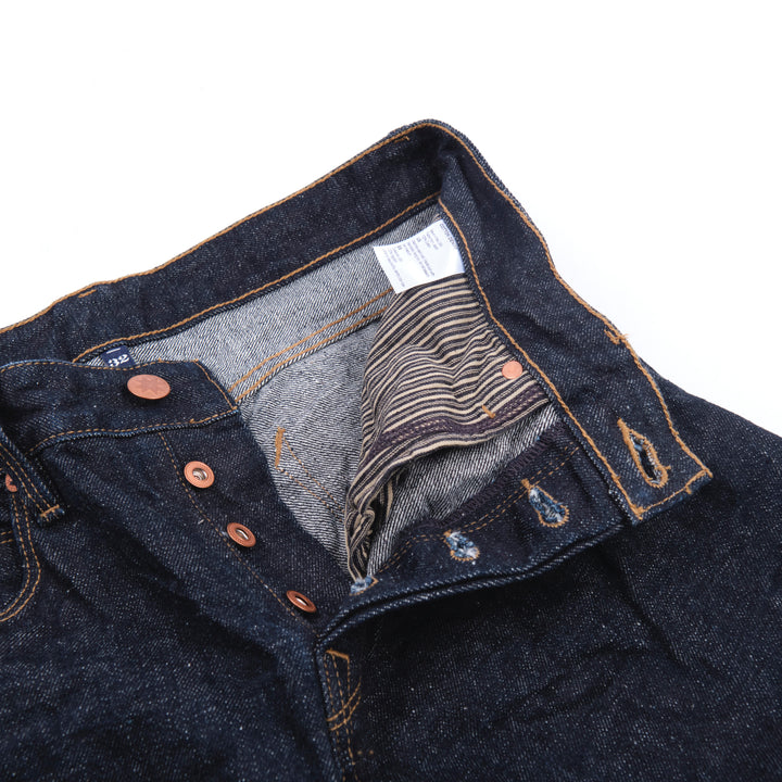 Freenote Cloth x Berkeley Supply 16oz Portola - Rinsed Denim