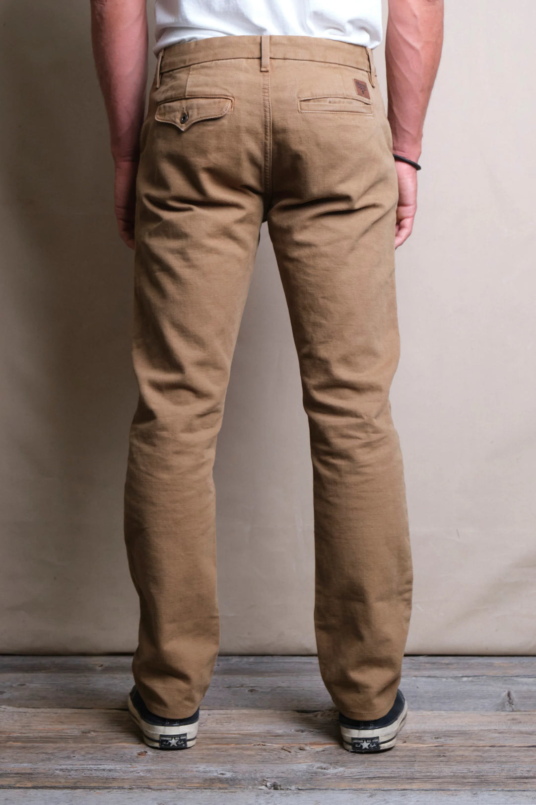 Freenote Cloth Workers Chino Slim Fit 14oz Slub - Tan
