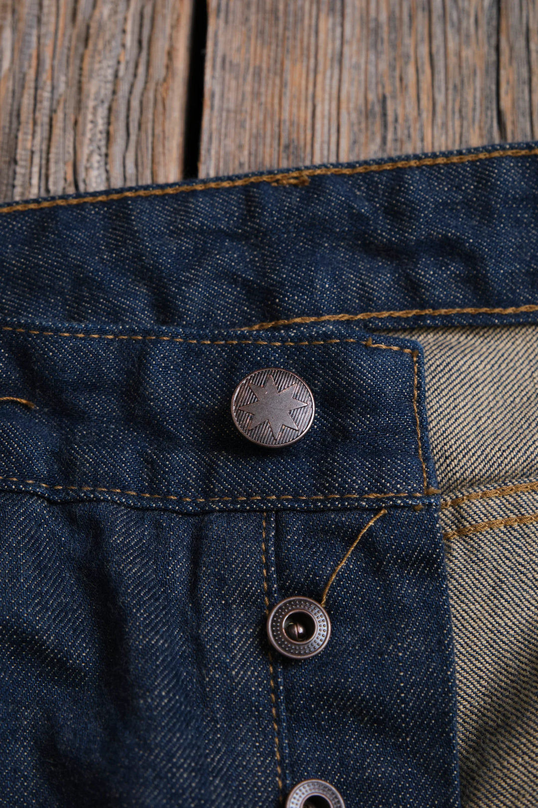 Freenote Cloth Portola Classic Taper 13oz Natural Rinsed Denim