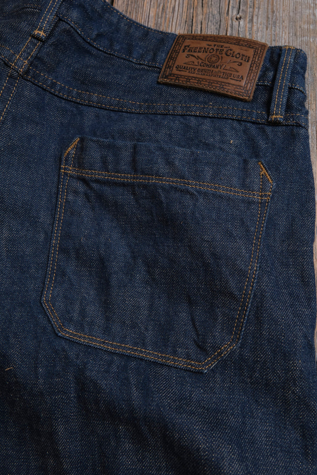 Freenote Cloth Rios 13oz Natural Rinsed Denim