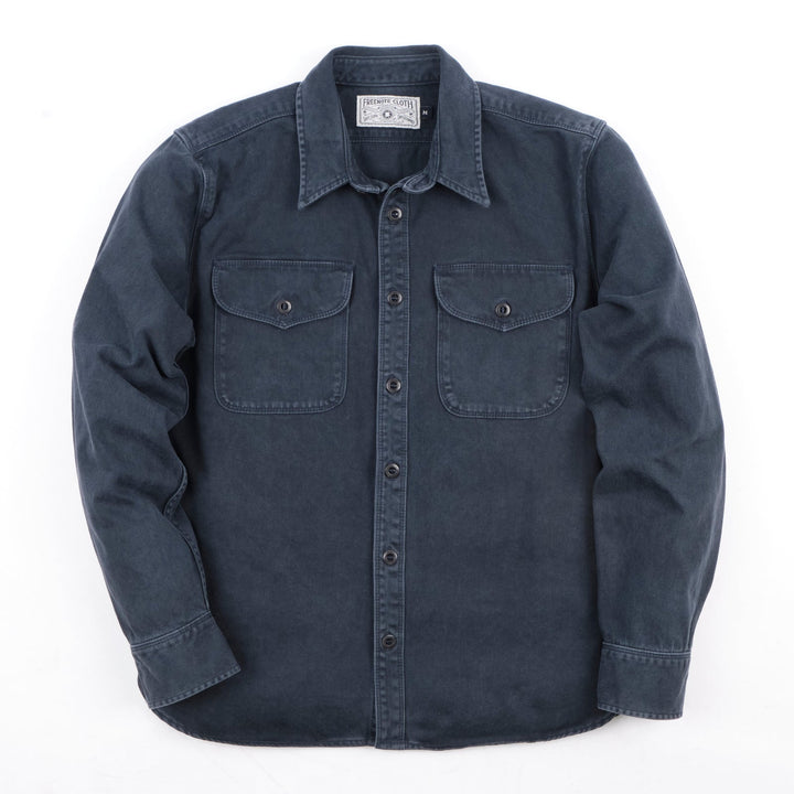 Freenote Cloth Utility Shirt - Navy