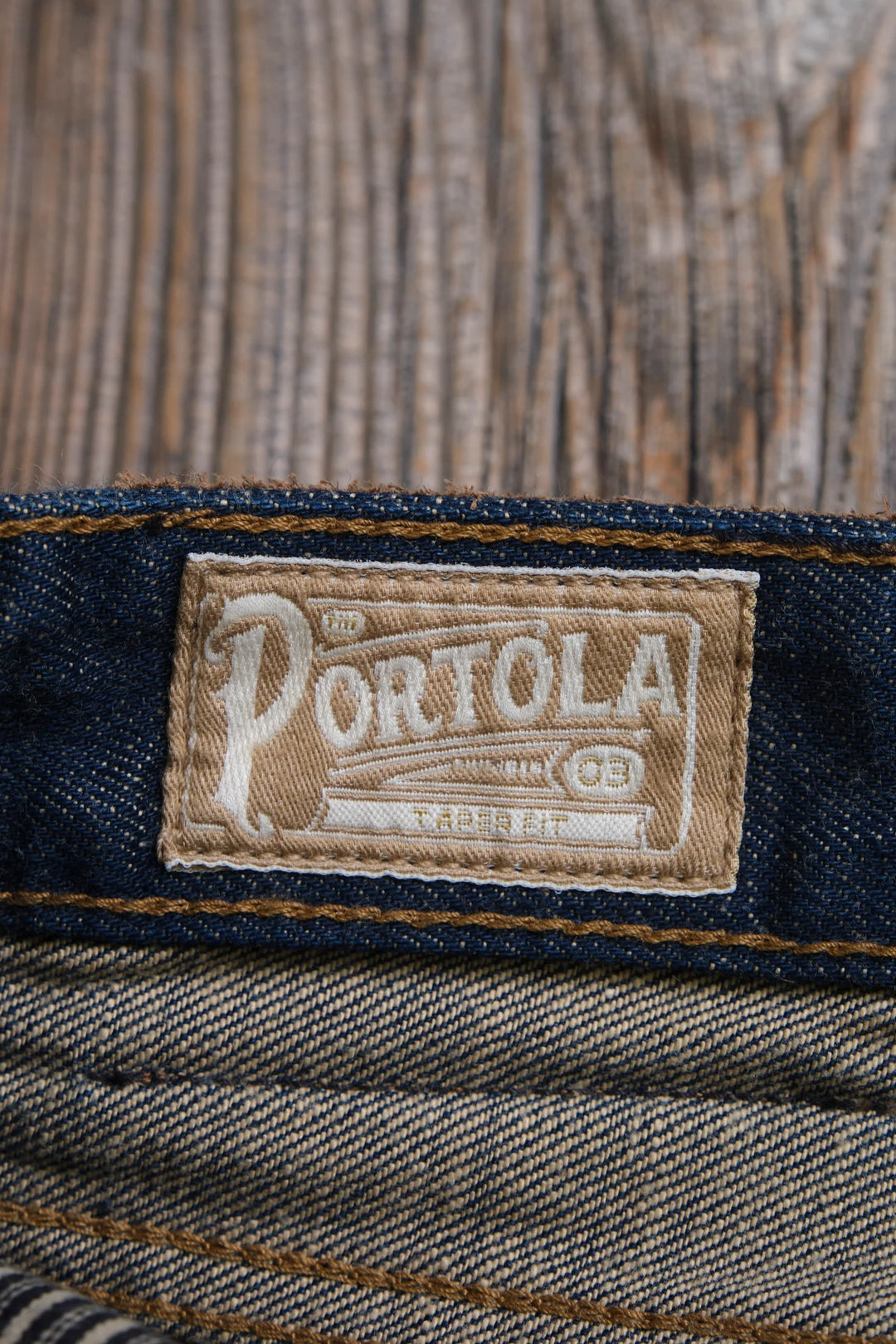 Freenote Cloth Portola Classic Taper 13oz Natural Rinsed Denim