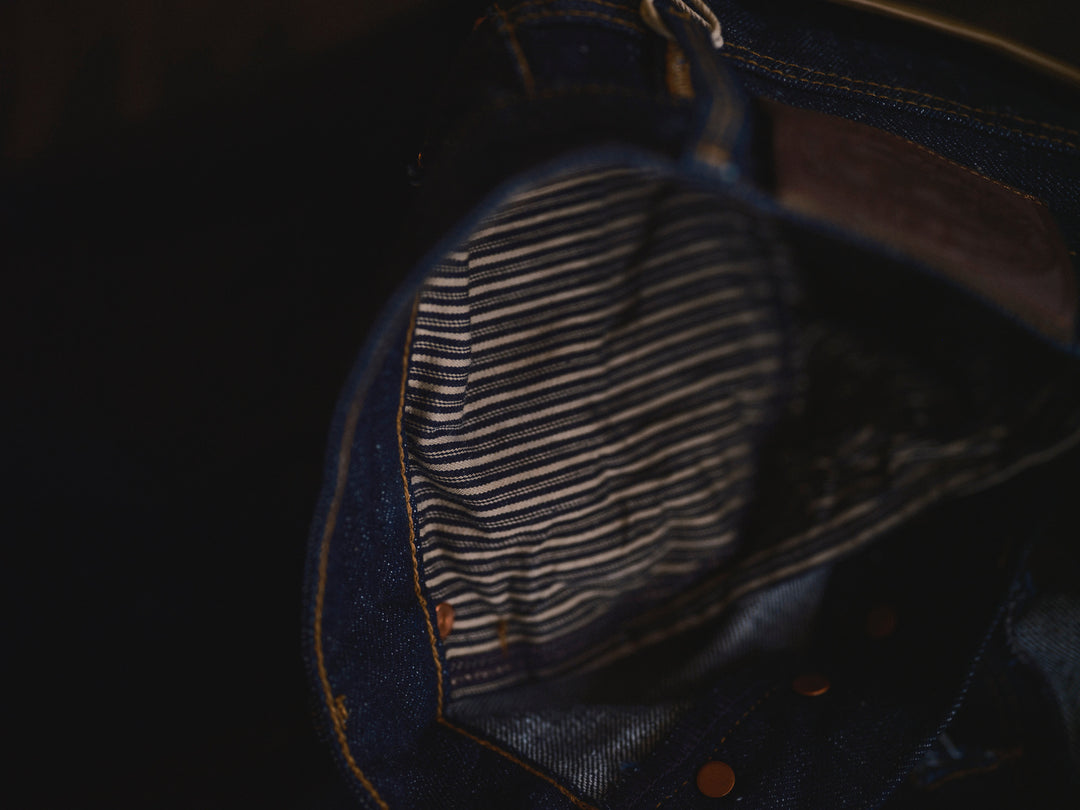 Freenote Cloth x Berkeley Supply 16oz Portola - Rinsed Denim