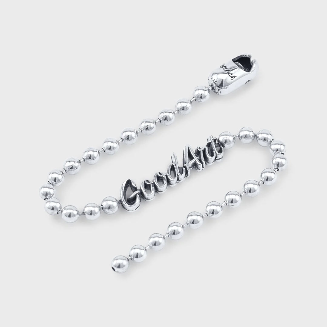 GOOD ART Poplock ID Bracelet - Good Art Script