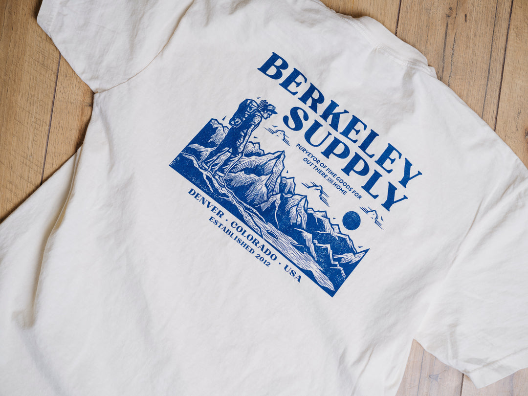 Berkeley Supply x John Fellows 11 Year Heavyweight Tee  - Ivory