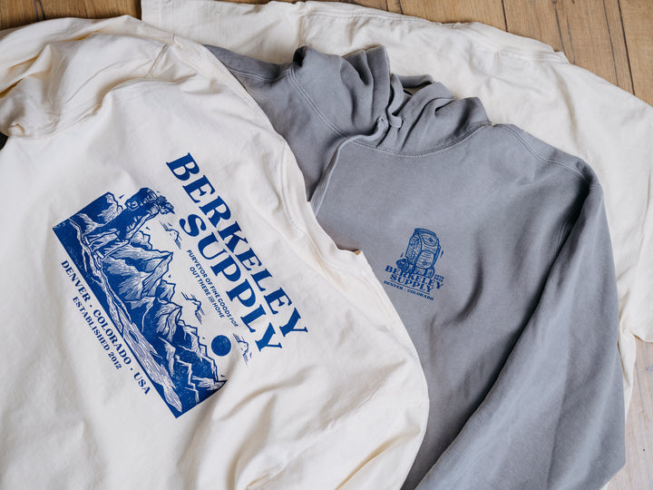 Berkeley Supply x John Fellows 11 Year Heavyweight Tee  - Ivory