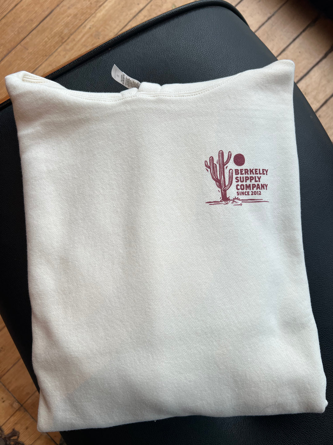 Berkeley Supply x John Fellows "Ever Westward" 12 Year Hoodie - Ivory