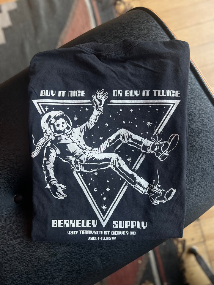 Berkeley Supply x Brad Click Spaceman Shop Tee - Black