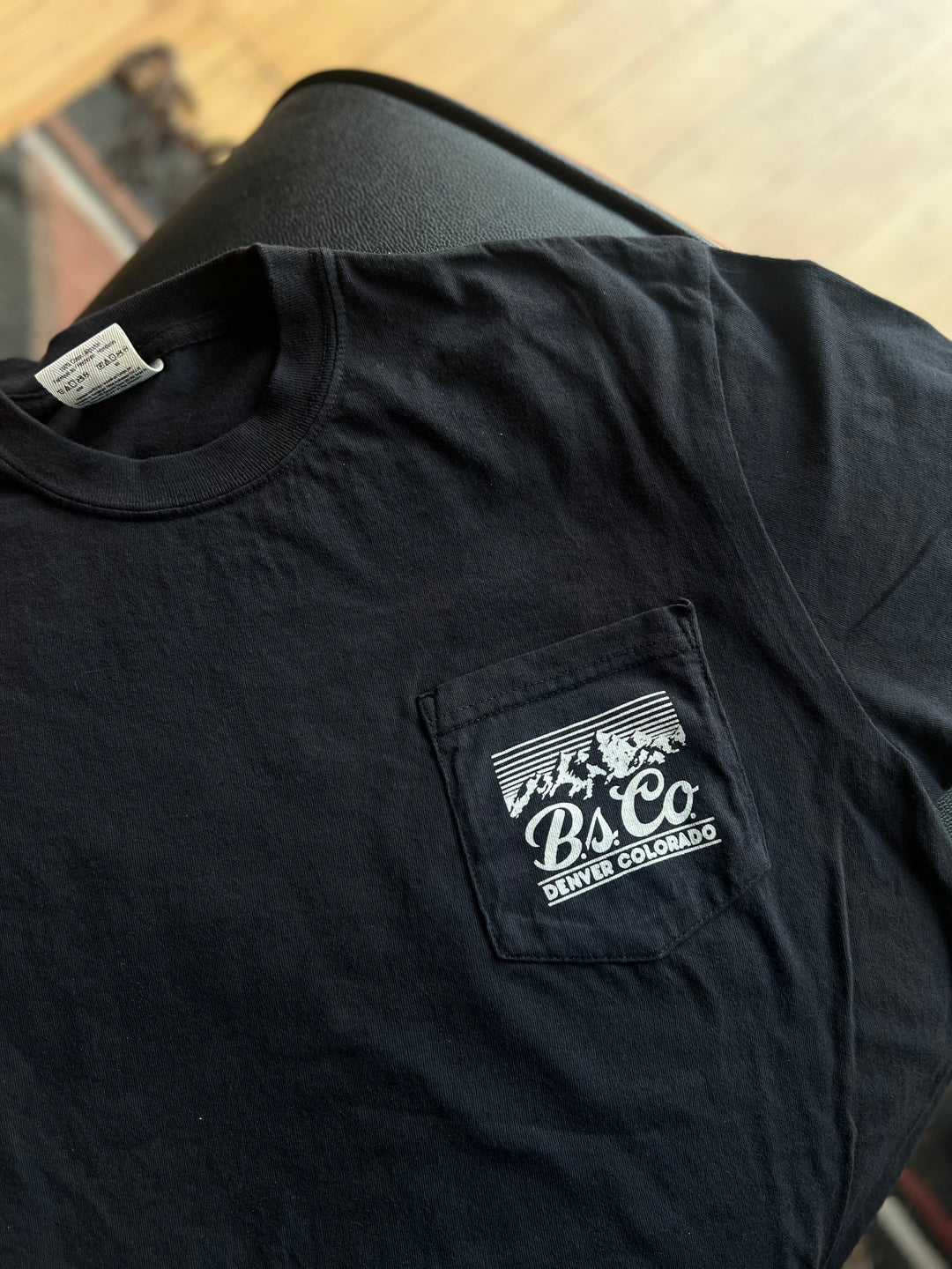 Berkeley Supply Shop Tee "Nod to Golden" - Black