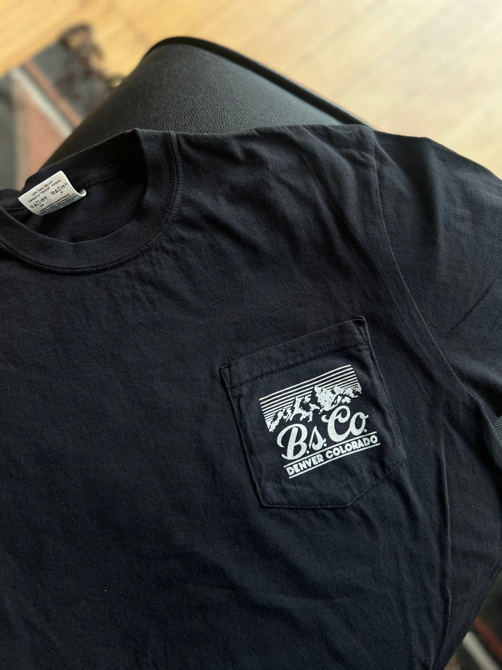 Berkeley Supply Shop Tee "Nod to Golden" - Black