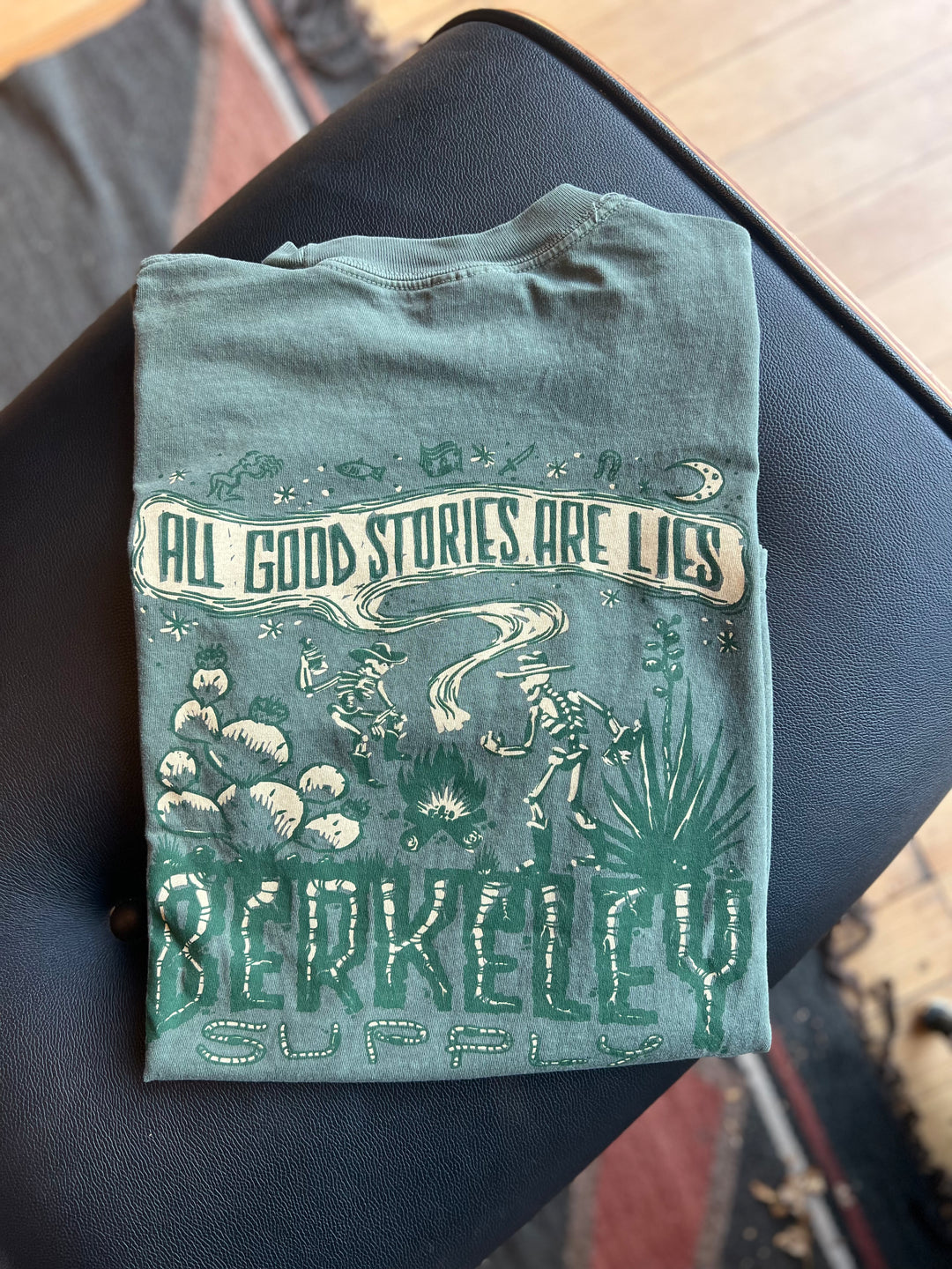 Berkeley Supply x Brad Click "Lies" Shop Tee