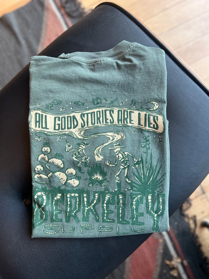 Berkeley Supply x Brad Click "Lies" Shop Tee
