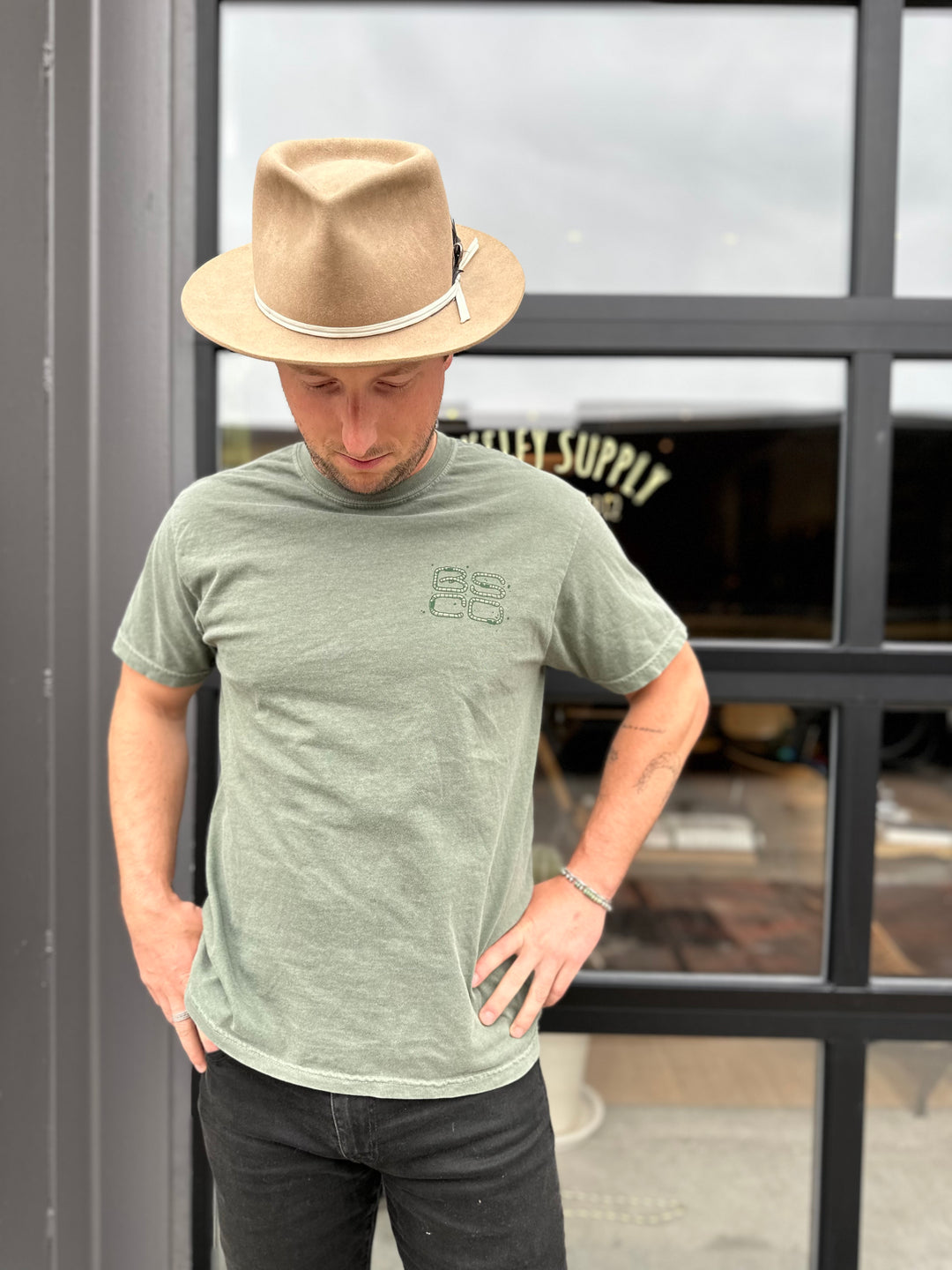 Berkeley Supply x Brad Click "Lies" Shop Tee