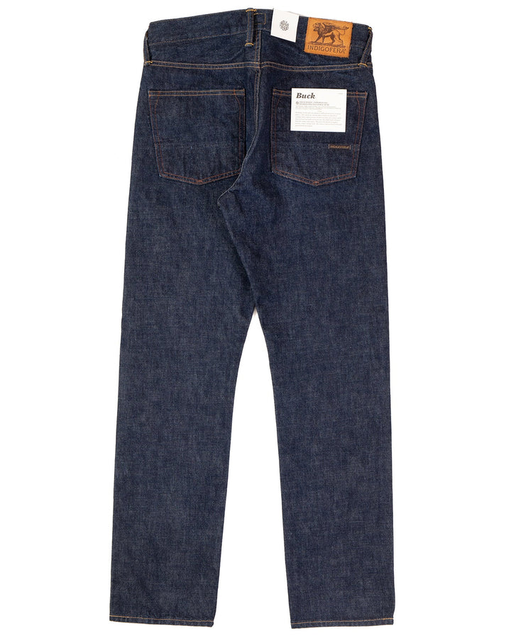 Indigofera Buck Jeans 18oz Shiroyama Rinse