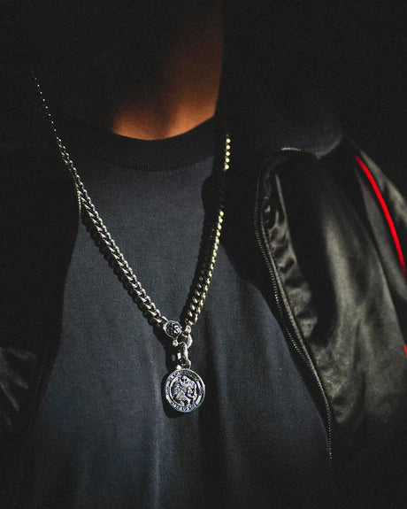 GOOD ART Curb Chain Necklace - A 18"