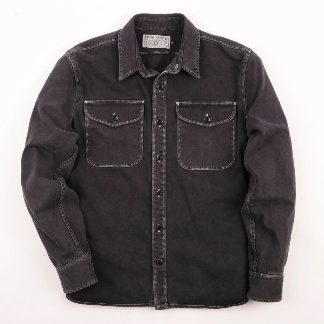 Freenote Cloth Utility Shirt - Charcoal