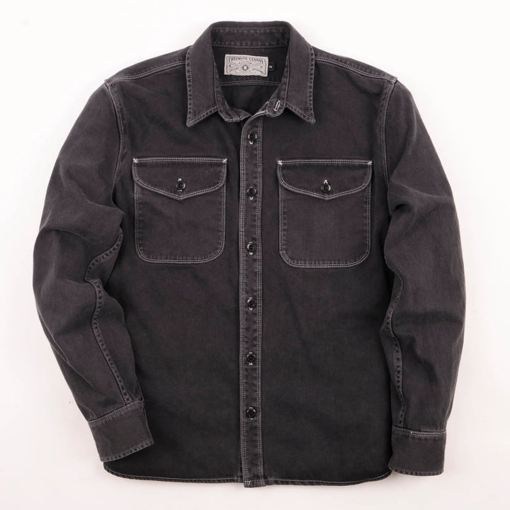 Freenote Cloth Utility Shirt - Charcoal
