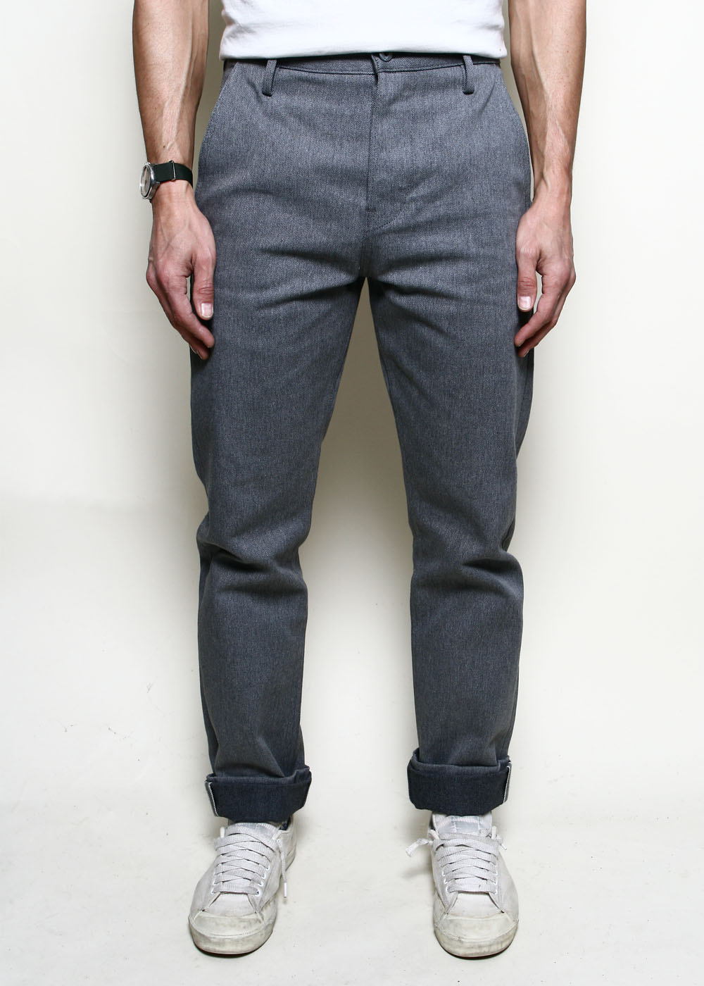 Rogue Territory High Officer Selvedge Trouser - Grey – Berkeley Supply