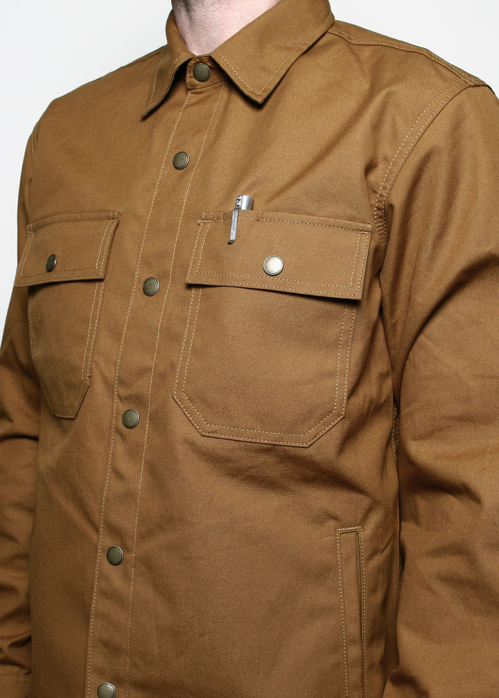 Rogue Territory Patrol Shirt Dry Wax Canvas - Gold