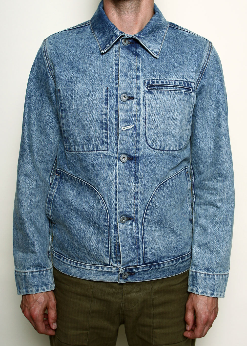 Rogue Territory Supply Jacket - Indigo River Wash – Berkeley Supply