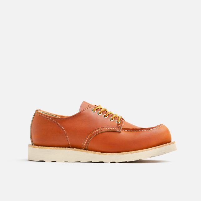 Red Wing Second - Style 8092 SHOP MOC OXFORD Men's Oxford in Oro Legacy Leather