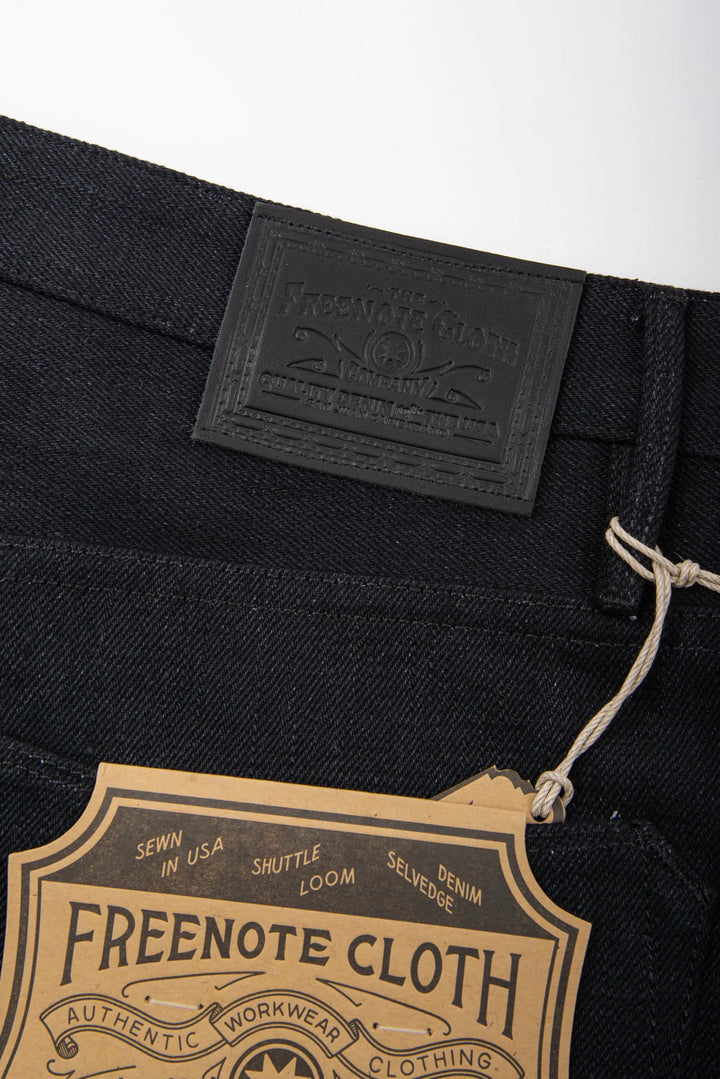 Freenote Cloth Avila Slim Taper 17oz Black Denim