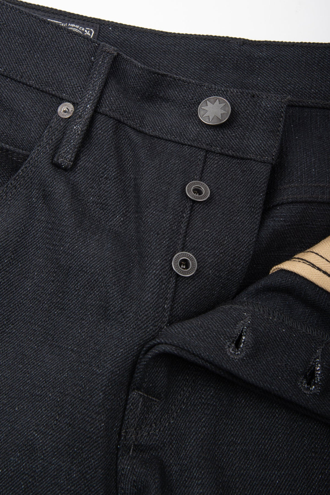 Freenote Cloth Avila Slim Taper 17oz Black Denim