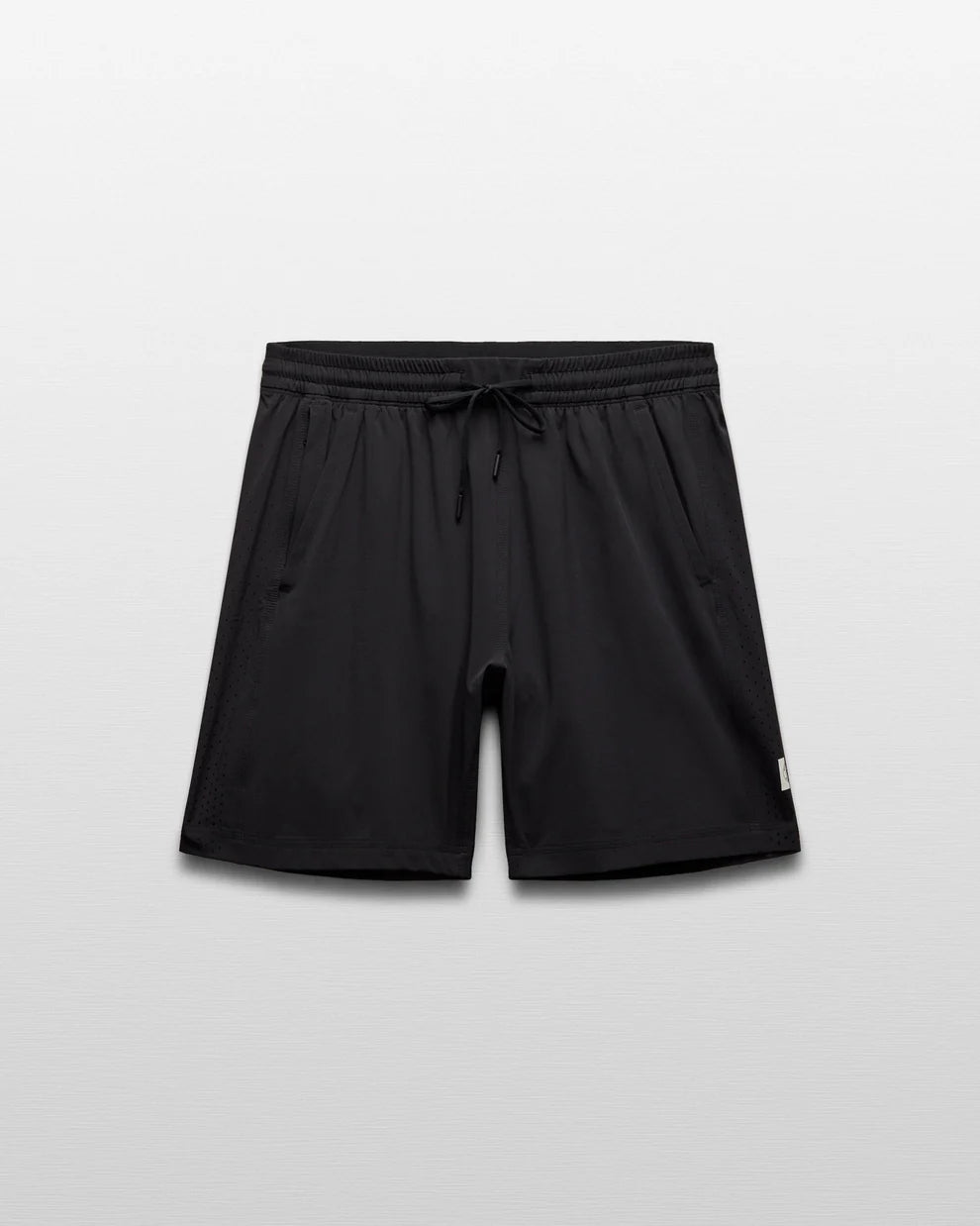Reigning Champ 4-Way Stretch Nylon Standard Training Short 7” - Black
